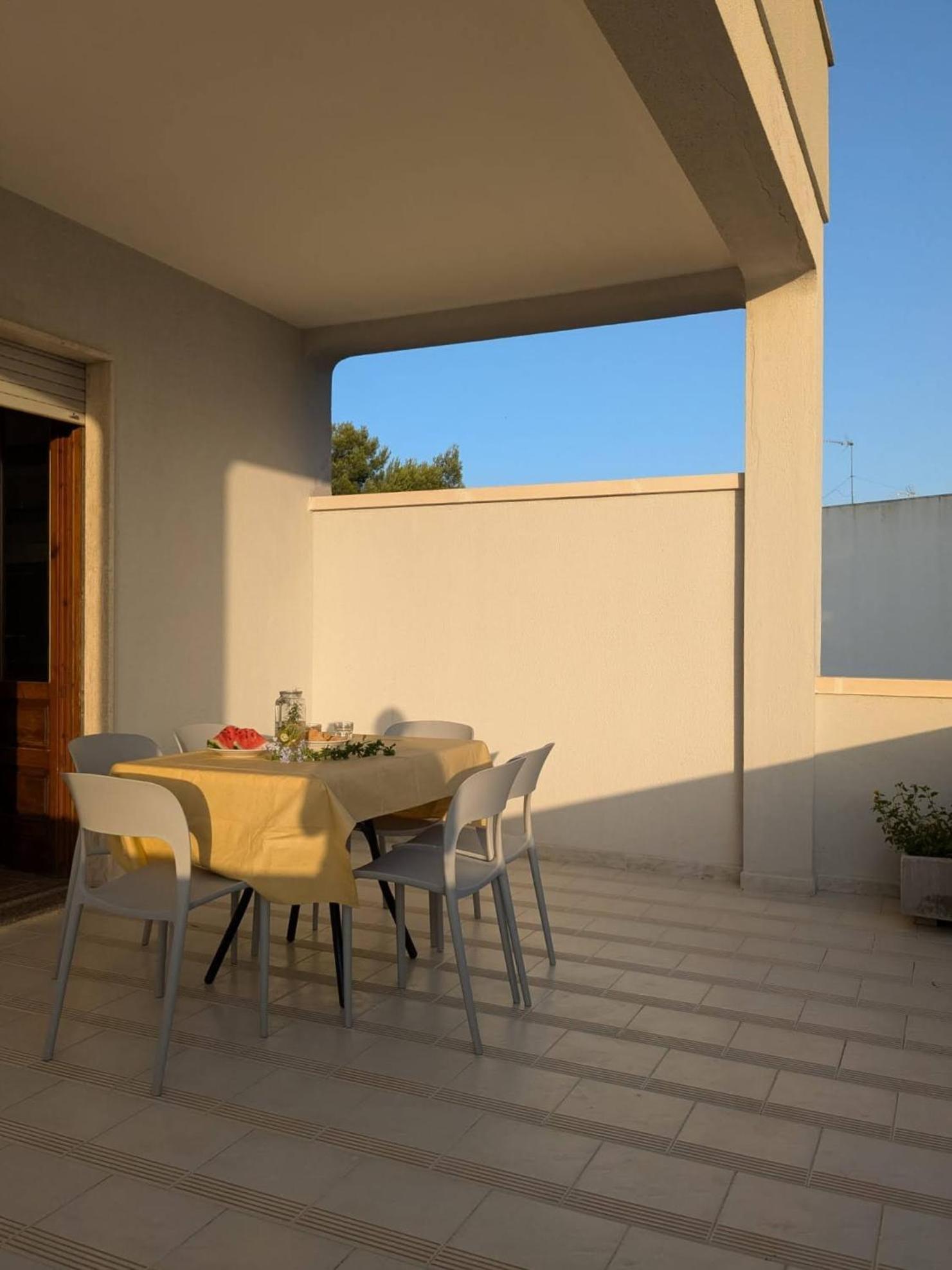 Ferienwohnung Albatro Mare Marina di Mancaversa Exterior foto