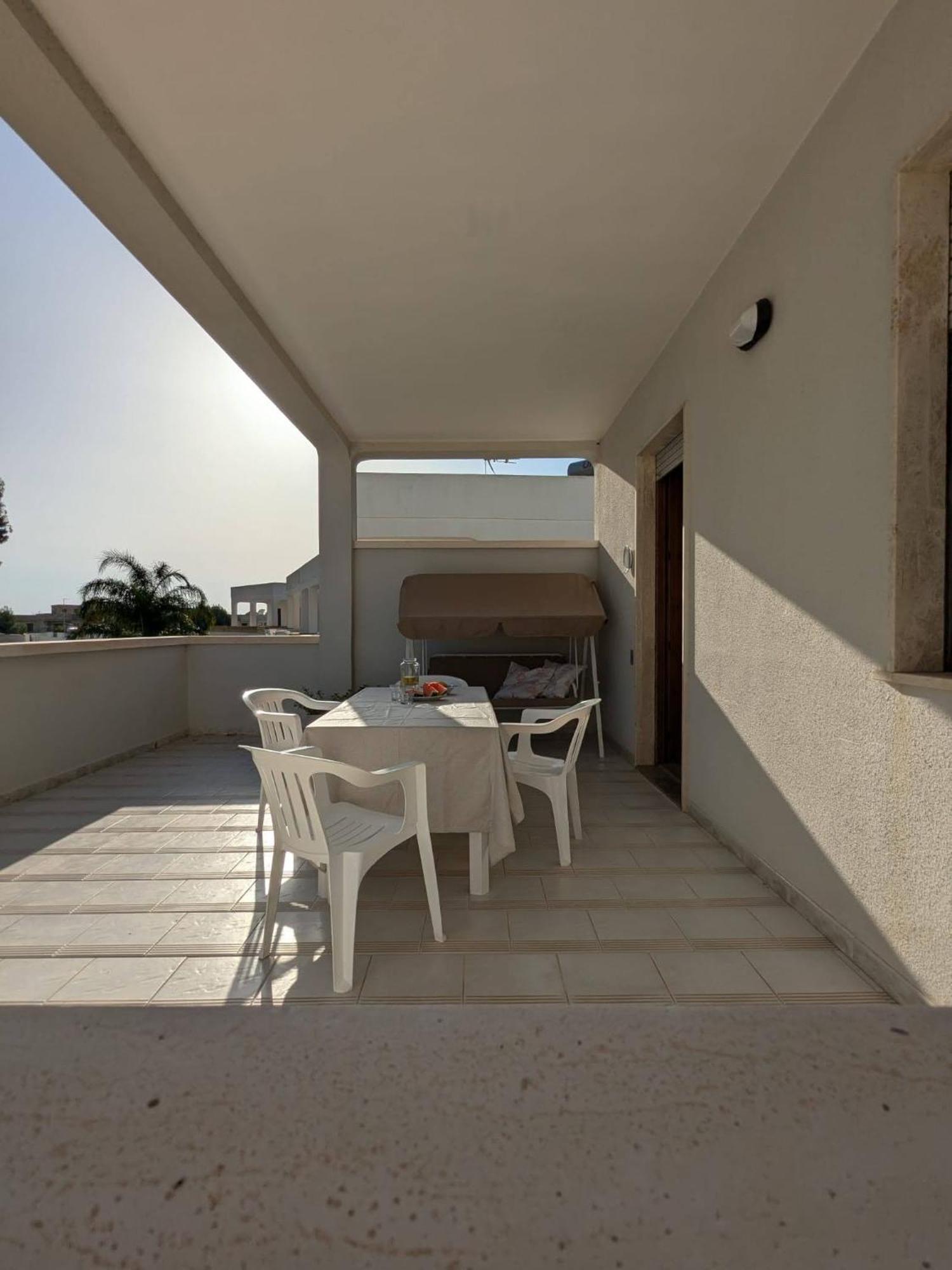 Ferienwohnung Albatro Mare Marina di Mancaversa Exterior foto